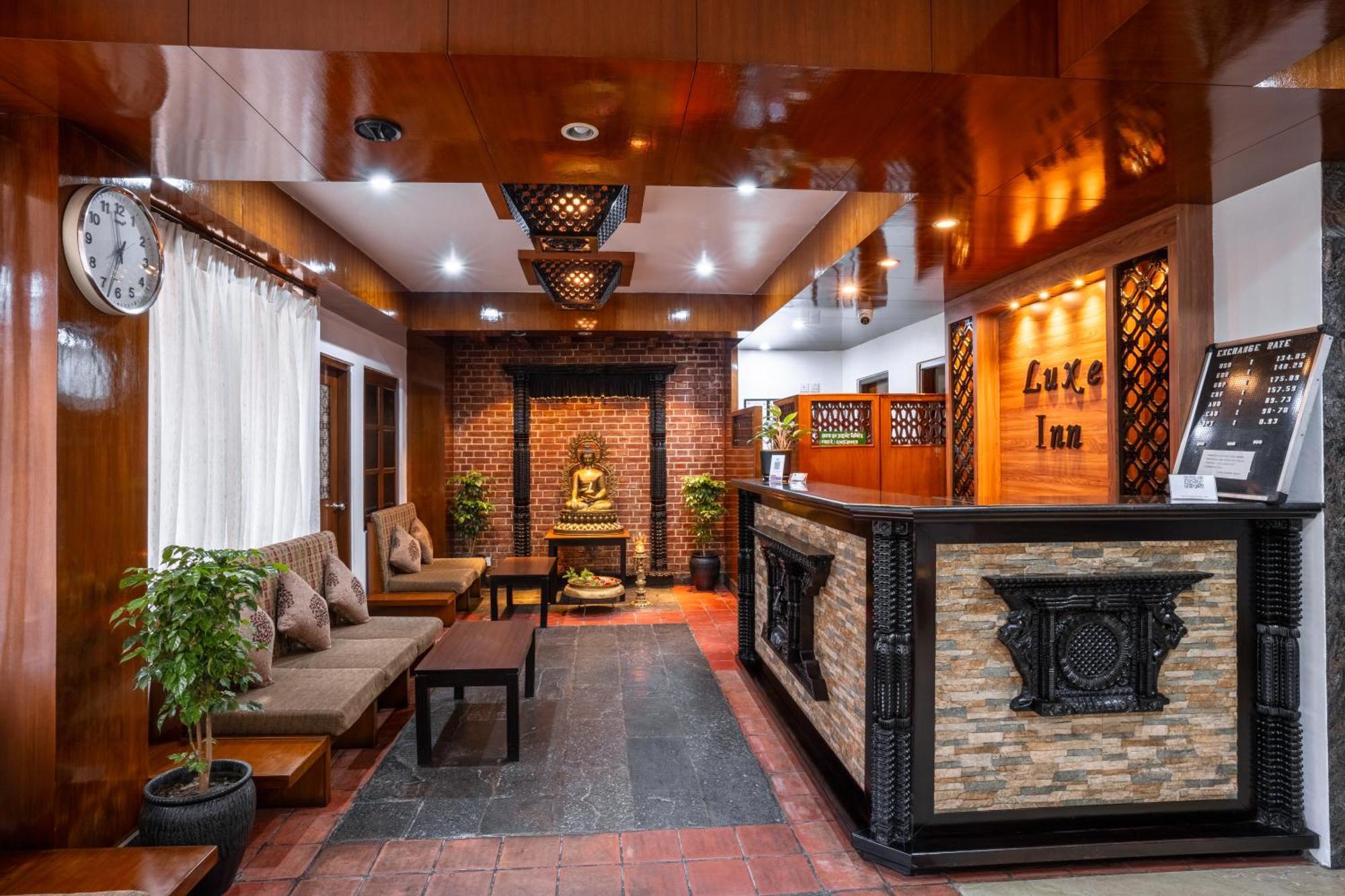 The Luxe Inn Boutique Hotel Катманду Экстерьер фото